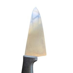 Mundial 8 Inch Chef Knife High Carbon No Stain Steel Black Handle 5610-8 NSF